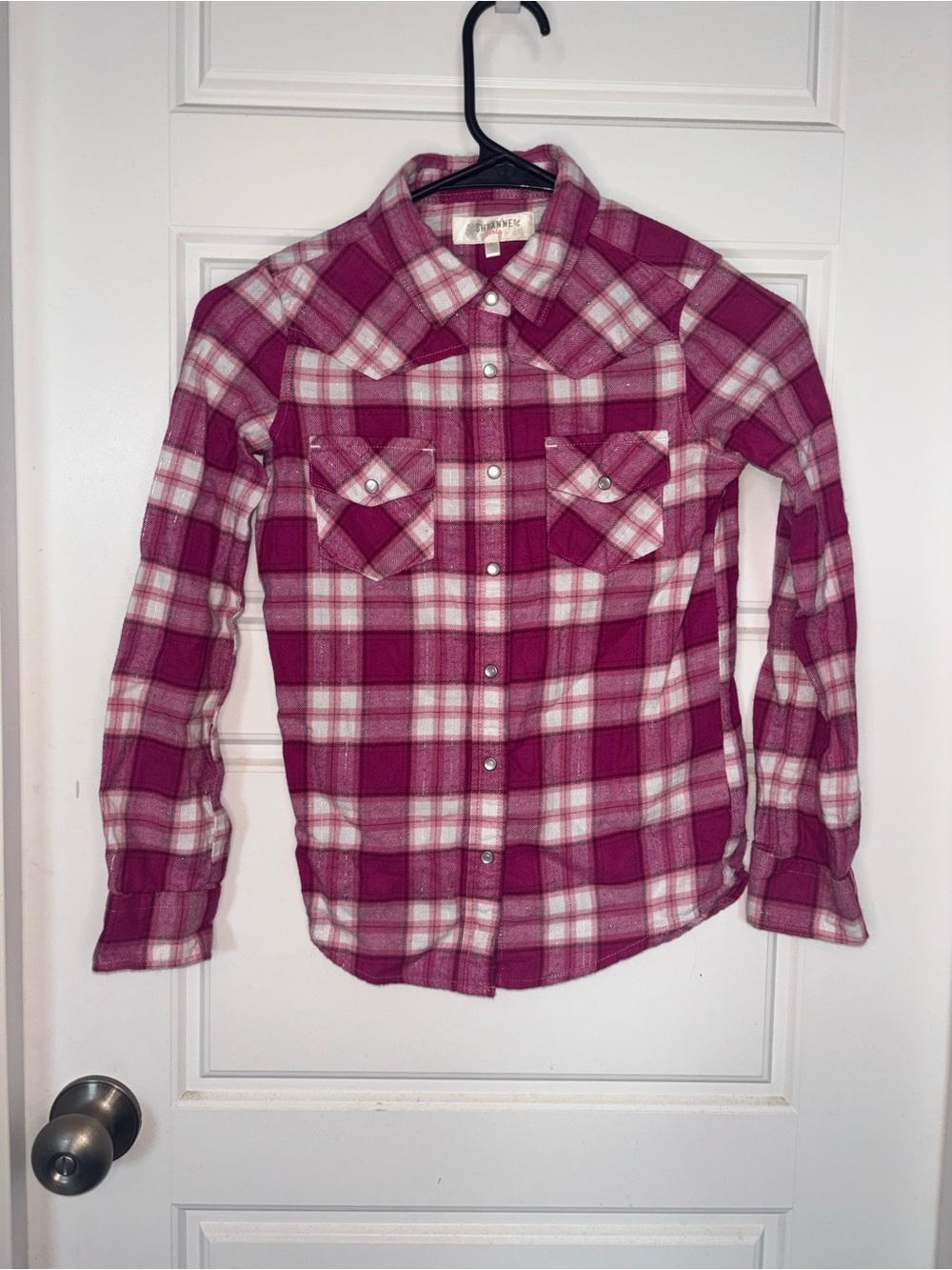 Girls Medium Shyanne Button Down Shirt